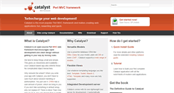 Desktop Screenshot of catalystframework.org